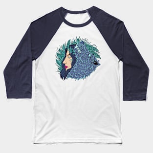 Ladywolf Baseball T-Shirt